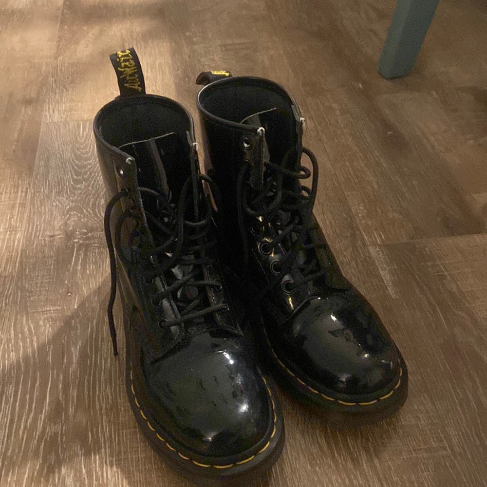 Patent Leather 1460 Doc Marten Boots